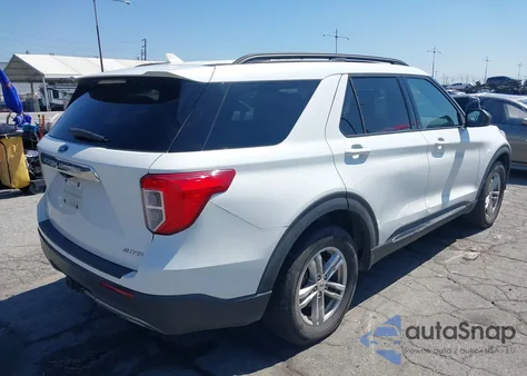 2021 Ford Explorer Xlt from USA, damaged, VIN 1FMSK8DH7MGA03309